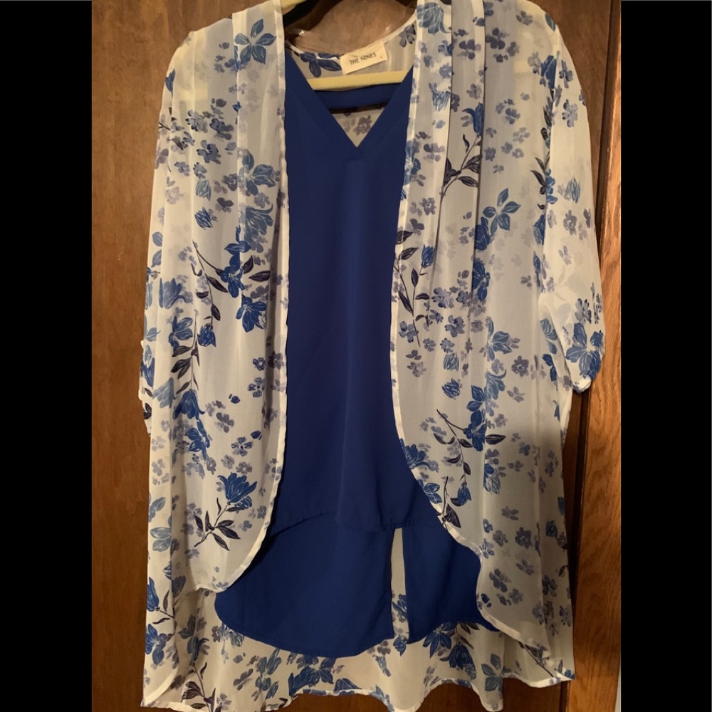 Kimono and tank top